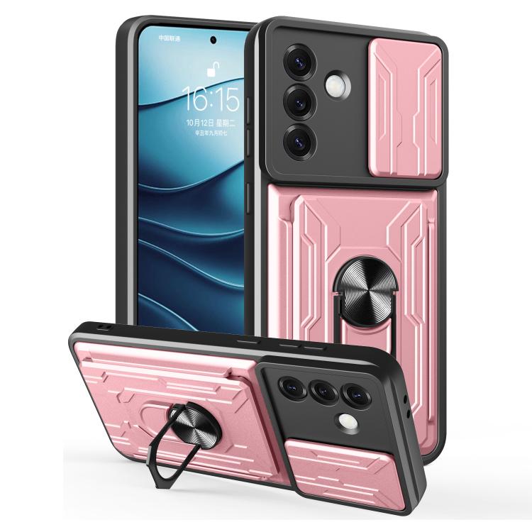 Sliding Camshield TPU+PC Phone Case with Card Slot, For Samsung Galaxy S26+ 5G, For Samsung Galaxy S26 Ultra 5G, For Samsung Galaxy S26 5G, For Samsung Galaxy S25 5G, For Samsung Galaxy S25+ 5G, For Samsung Galaxy S25 Ultra 5G