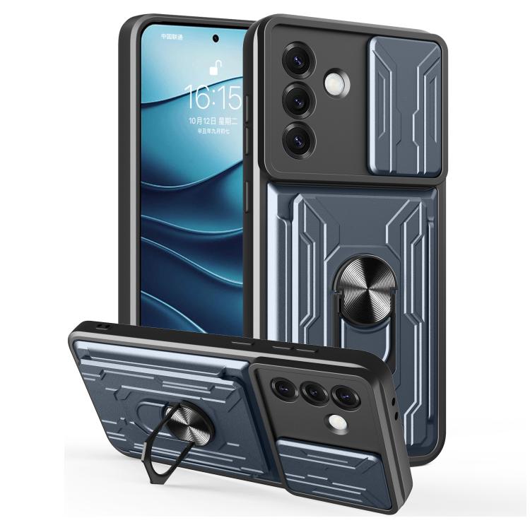 Sliding Camshield TPU+PC Phone Case with Card Slot, For Samsung Galaxy S26+ 5G, For Samsung Galaxy S26 Ultra 5G, For Samsung Galaxy S26 5G, For Samsung Galaxy S25 5G, For Samsung Galaxy S25+ 5G, For Samsung Galaxy S25 Ultra 5G