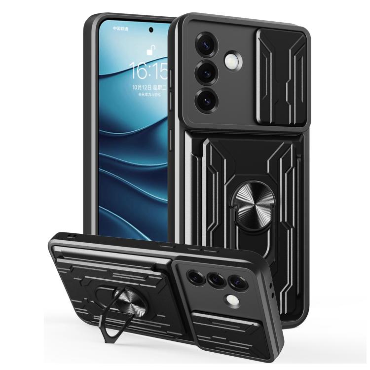 Sliding Camshield TPU+PC Phone Case with Card Slot, For Samsung Galaxy S26+ 5G, For Samsung Galaxy S26 Ultra 5G, For Samsung Galaxy S26 5G, For Samsung Galaxy S25 5G, For Samsung Galaxy S25+ 5G, For Samsung Galaxy S25 Ultra 5G