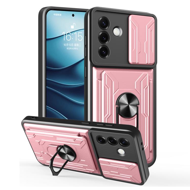 Sliding Camshield TPU+PC Phone Case with Card Slot, For Samsung Galaxy S26+ 5G, For Samsung Galaxy S26 Ultra 5G, For Samsung Galaxy S26 5G, For Samsung Galaxy S25 5G, For Samsung Galaxy S25+ 5G, For Samsung Galaxy S25 Ultra 5G