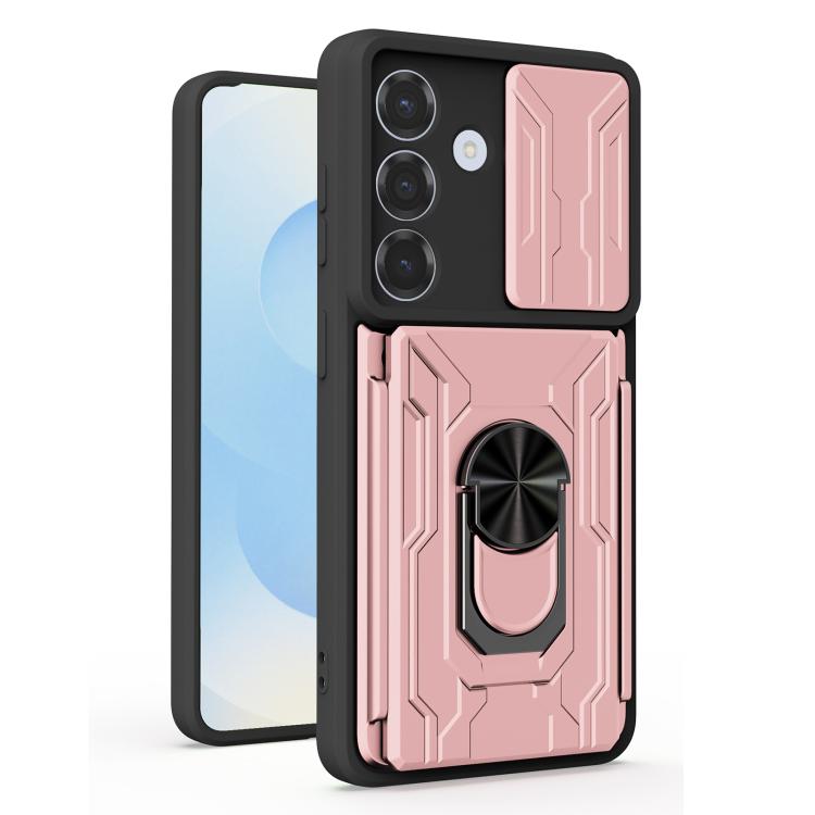 Sliding Camshield TPU+PC Phone Case with Card Slot, For Samsung Galaxy S26+ 5G, For Samsung Galaxy S26 Ultra 5G, For Samsung Galaxy S26 5G, For Samsung Galaxy S25 5G, For Samsung Galaxy S25+ 5G, For Samsung Galaxy S25 Ultra 5G