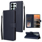 3-Card Slots Multifunctional Leather Phone Case, For Galaxy S26 FE / S25 FE 5G, For Galaxy S26+ 5G, For Galaxy S26 Ultra 5G, For Galaxy S26 5G, For Galaxy S25 Edge 5G