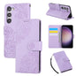 Rose Flower Embossed 3-Card Slots Leather Phone Case, For Samsung Galaxy S24 Ultra 5G, For Samsung Galaxy S23 FE 5G, For Samsung Galaxy S23 Ultra 5G, For Samsung Galaxy S23+ 5G, For Samsung Galaxy S23 5G, For Samsung Galaxy S22 Ultra 5G                ...