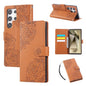 Rose Flower Embossed 3-Card Slots Leather Phone Case, For Samsung Galaxy S24 Ultra 5G, For Samsung Galaxy S23 FE 5G, For Samsung Galaxy S23 Ultra 5G, For Samsung Galaxy S23+ 5G, For Samsung Galaxy S23 5G, For Samsung Galaxy S22 Ultra 5G                ...