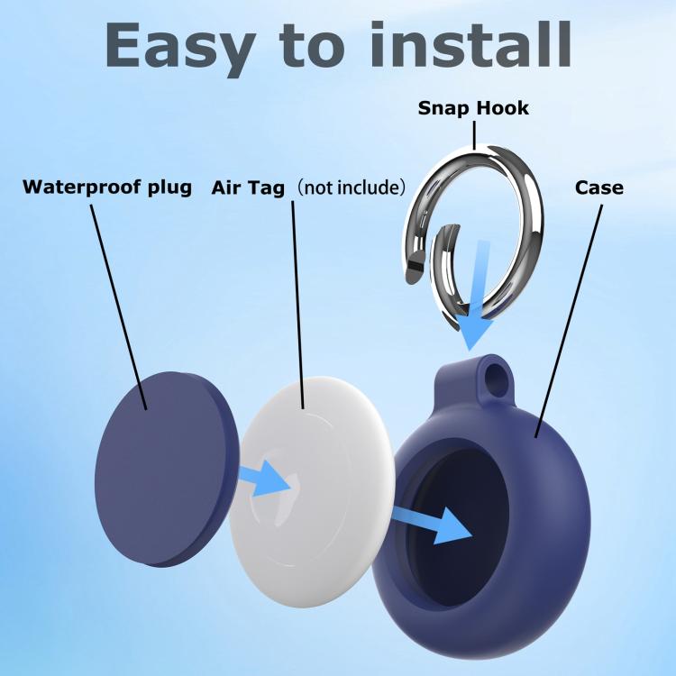 Wave Protective Protective Case Cover with Keychain