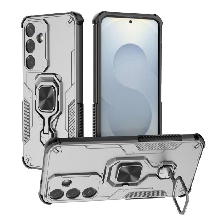 Metal Kickstand TPU Hybrid PC Phone Case, For Samsung Galaxy S26+ 5G, For Samsung Galaxy S26 Edge 5G, For Samsung Galaxy S26 Ultra 5G, For Samsung Galaxy S26 5G, For Samsung Galaxy S25 Edge 5G, For Samsung Galaxy S25 5G, For Samsung Galaxy S25+ 5G     ...