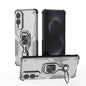 Metal Kickstand TPU Hybrid PC Phone Case, For Samsung Galaxy S26+ 5G, For Samsung Galaxy S26 Ultra 5G, For Samsung Galaxy S26 5G, For Samsung Galaxy S25 Edge 5G, For Samsung Galaxy S25 5G, For Samsung Galaxy S25+ 5G, For Samsung Galaxy S24 Ultra 5G