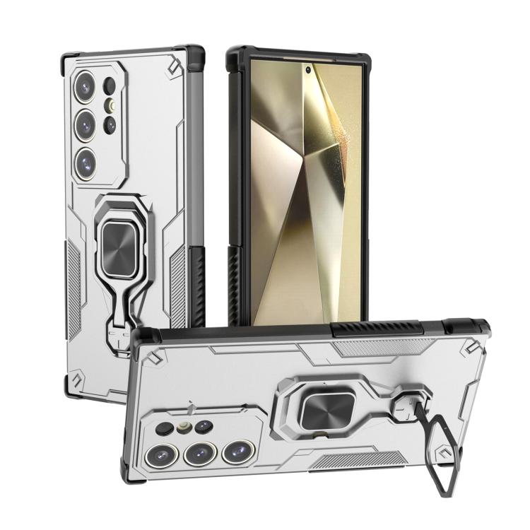 Metal Kickstand TPU Hybrid PC Phone Case, For Samsung Galaxy S26+ 5G, For Samsung Galaxy S26 Edge 5G, For Samsung Galaxy S26 Ultra 5G, For Samsung Galaxy S26 5G, For Samsung Galaxy S25 Edge 5G, For Samsung Galaxy S25 5G, For Samsung Galaxy S25+ 5G     ...