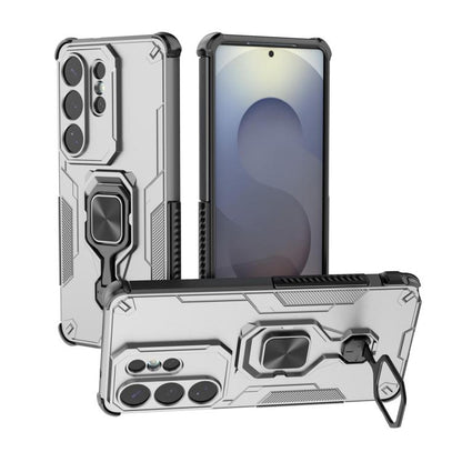 Metal Kickstand TPU Hybrid PC Phone Case, For Samsung Galaxy S26+ 5G, For Samsung Galaxy S26 Ultra 5G, For Samsung Galaxy S26 5G, For Samsung Galaxy S25 Edge 5G, For Samsung Galaxy S25 5G, For Samsung Galaxy S25+ 5G, For Samsung Galaxy S24 Ultra 5G