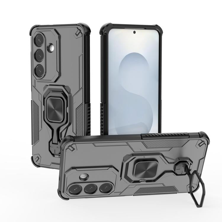 Metal Kickstand TPU Hybrid PC Phone Case, For Samsung Galaxy S26+ 5G, For Samsung Galaxy S26 Edge 5G, For Samsung Galaxy S26 Ultra 5G, For Samsung Galaxy S26 5G, For Samsung Galaxy S25 Edge 5G, For Samsung Galaxy S25 5G, For Samsung Galaxy S25+ 5G     ...