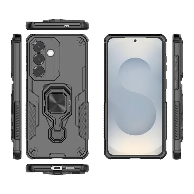 Metal Kickstand TPU Hybrid PC Phone Case, For Samsung Galaxy S26+ 5G, For Samsung Galaxy S26 Edge 5G, For Samsung Galaxy S26 Ultra 5G, For Samsung Galaxy S26 5G, For Samsung Galaxy S25 Edge 5G, For Samsung Galaxy S25 5G, For Samsung Galaxy S25+ 5G     ...