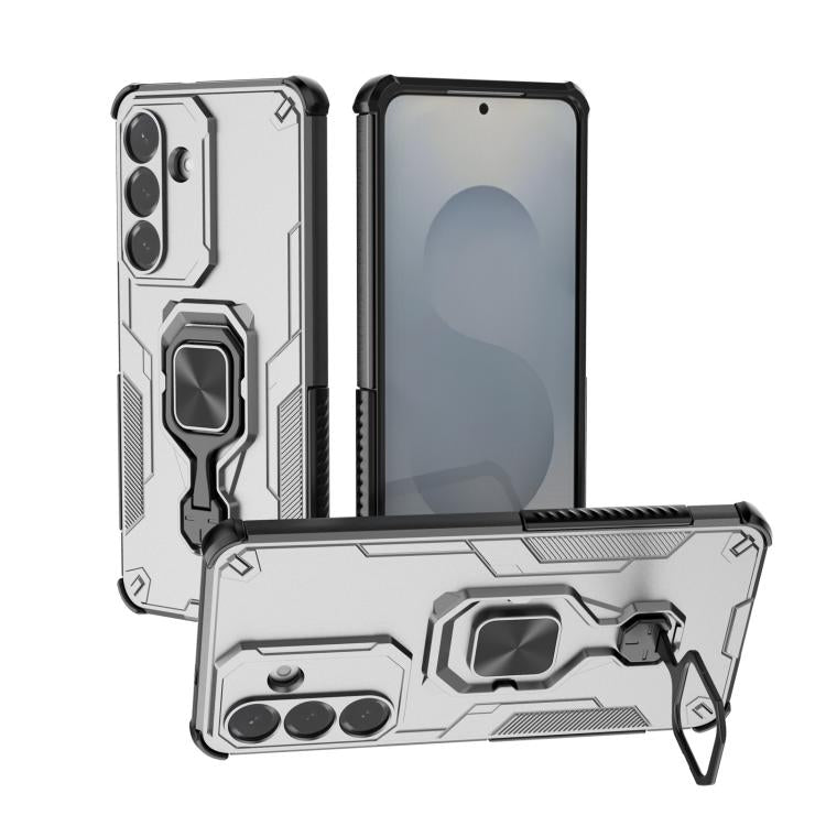 Metal Kickstand TPU Hybrid PC Phone Case, For Samsung Galaxy S26+ 5G, For Samsung Galaxy S26 Edge 5G, For Samsung Galaxy S26 Ultra 5G, For Samsung Galaxy S26 5G, For Samsung Galaxy S25 Edge 5G, For Samsung Galaxy S25 5G, For Samsung Galaxy S25+ 5G     ...