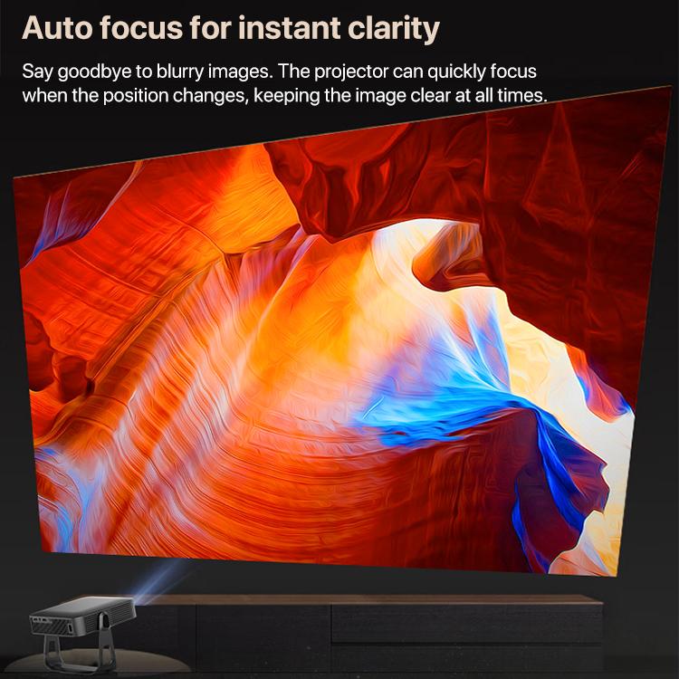 R1 1920x1280P 600ANSI Android 12.0 Smart Mini Portable Projector