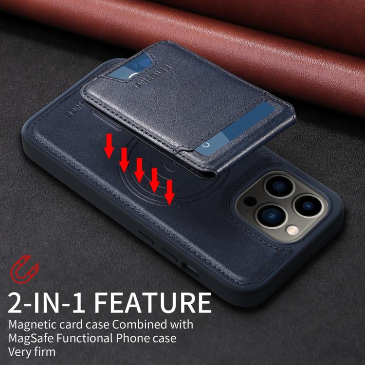 BETOPNICE Vertical Flip Detachable MagSafe Wallet Phone Case