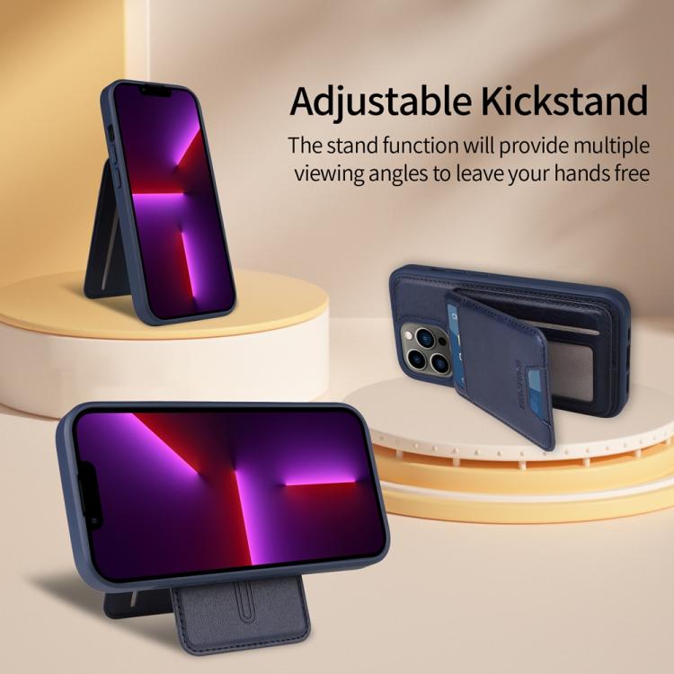 BETOPNICE Vertical Flip Detachable MagSafe Wallet Phone Case