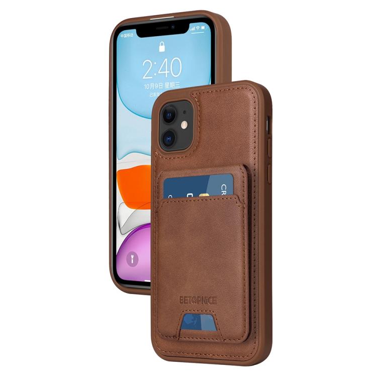 BETOPNICE Vertical Flip Detachable MagSafe Wallet Phone Case