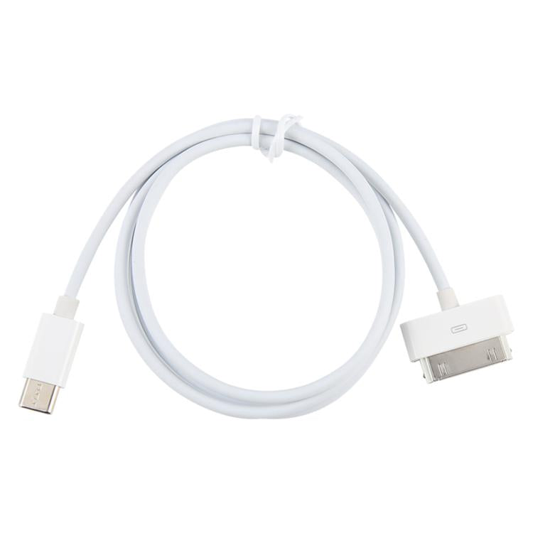 USB-C / Type-C to 30 Pin Data Sync Charing Cable, Length: 1m