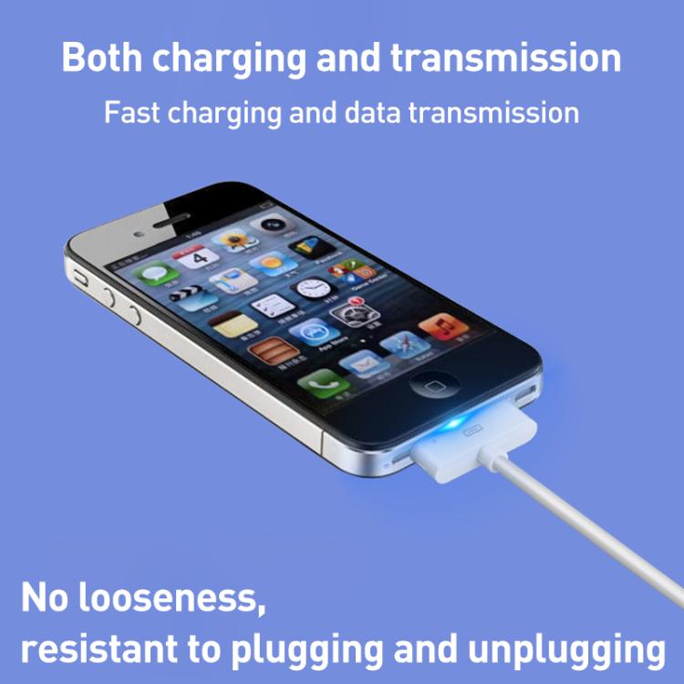 USB-C / Type-C to 30 Pin Data Sync Charing Cable, Length: 1m