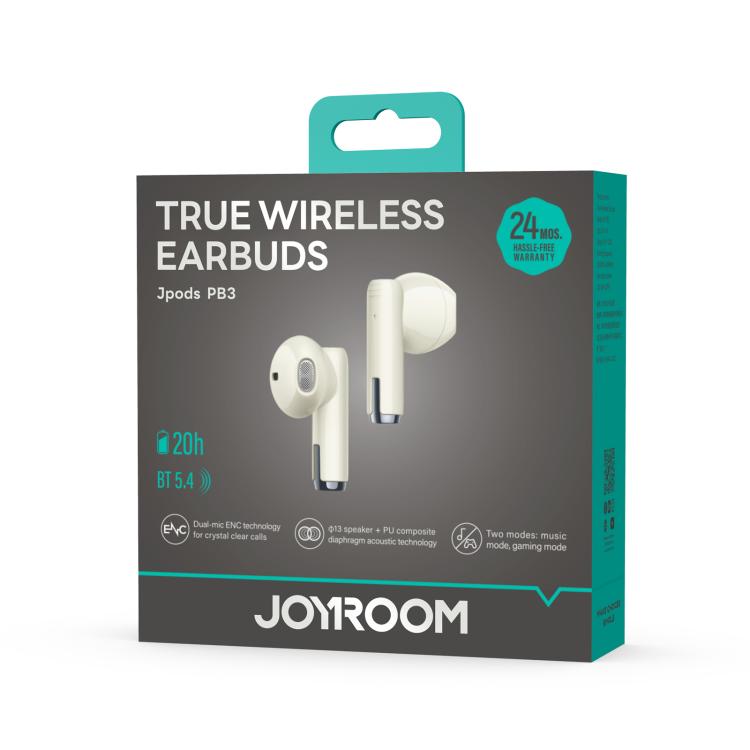 JOYROOM Jpods JR-PB3 True Wireless Earphones
