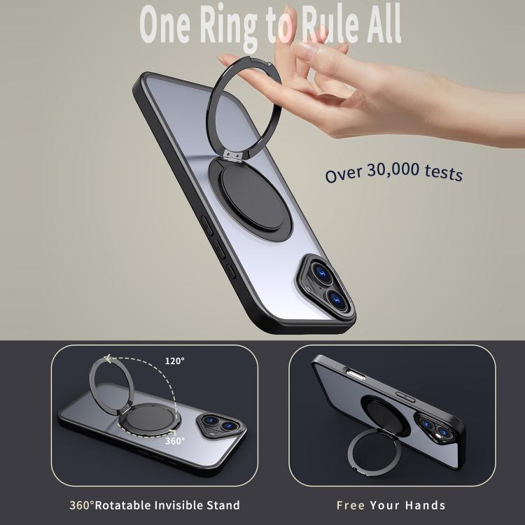 360-degree Rotating MagSafe Magnetic Holder Phone Case