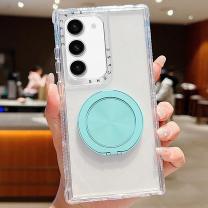 Dreamland Transparent MagSafe Holder Phone Case, For Samsung Galaxy S23 5G, For Samsung Galaxy S22 Ultra 5G, For Samsung Galaxy S22+ 5G, For Samsung Galaxy S22 5G, For Samsung Galaxy S21 5G, For Samsung Galaxy S21+ 5G