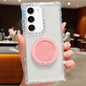 Dreamland Transparent MagSafe Holder Phone Case, For Samsung Galaxy S23 5G, For Samsung Galaxy S22 Ultra 5G, For Samsung Galaxy S22+ 5G, For Samsung Galaxy S22 5G, For Samsung Galaxy S21 5G, For Samsung Galaxy S21+ 5G