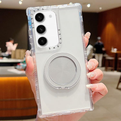 Dreamland Transparent MagSafe Holder Phone Case, For Samsung Galaxy S23 5G, For Samsung Galaxy S22 Ultra 5G, For Samsung Galaxy S22+ 5G, For Samsung Galaxy S22 5G, For Samsung Galaxy S21 5G, For Samsung Galaxy S21+ 5G