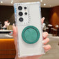 Dreamland Transparent MagSafe Holder Phone Case, For Samsung Galaxy S21 Ultra 5G