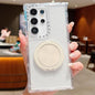 Dreamland Transparent MagSafe Holder Phone Case, For Samsung Galaxy S21 Ultra 5G
