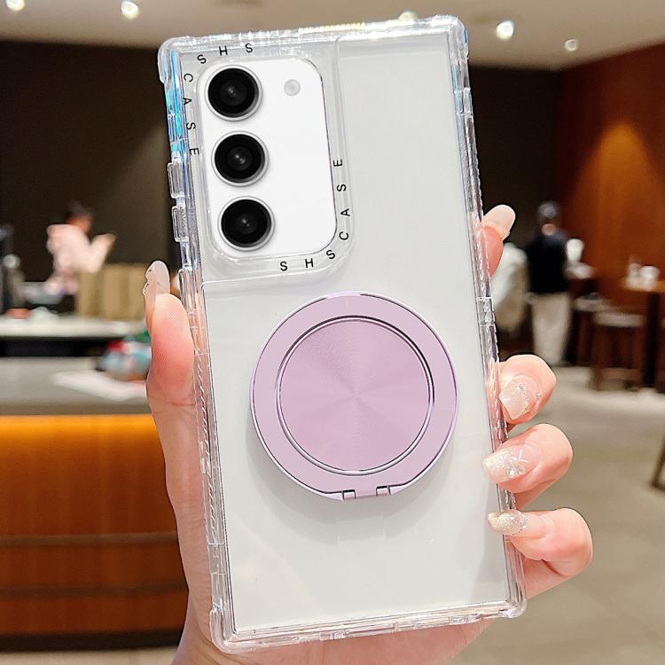 Dreamland Transparent MagSafe Holder Phone Case, For Samsung Galaxy S23 5G, For Samsung Galaxy S22 Ultra 5G, For Samsung Galaxy S22+ 5G, For Samsung Galaxy S22 5G, For Samsung Galaxy S21 5G, For Samsung Galaxy S21+ 5G