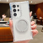 Dreamland Transparent MagSafe Holder Phone Case, For Samsung Galaxy S23 5G, For Samsung Galaxy S22 Ultra 5G, For Samsung Galaxy S22+ 5G, For Samsung Galaxy S22 5G, For Samsung Galaxy S21 5G, For Samsung Galaxy S21+ 5G