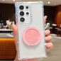 Dreamland Transparent MagSafe Holder Phone Case, For Samsung Galaxy S23 5G, For Samsung Galaxy S22 Ultra 5G, For Samsung Galaxy S22+ 5G, For Samsung Galaxy S22 5G, For Samsung Galaxy S21 5G, For Samsung Galaxy S21+ 5G