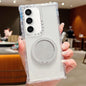 Dreamland Transparent MagSafe Holder Phone Case, For Samsung Galaxy S25 / S24 5G, For Samsung Galaxy S25+ / S24+ 5G, For Samsung Galaxy S25 Ultra / S24 Ultra 5G, For Samsung Galaxy S23 FE 5G, For Samsung Galaxy S23 Ultra 5G, For Samsung Galaxy S23+ 5G