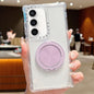 Dreamland Transparent MagSafe Holder Phone Case, For Samsung Galaxy S25 / S24 5G, For Samsung Galaxy S25+ / S24+ 5G, For Samsung Galaxy S25 Ultra / S24 Ultra 5G, For Samsung Galaxy S23 FE 5G, For Samsung Galaxy S23 Ultra 5G, For Samsung Galaxy S23+ 5G