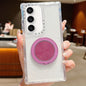 Dreamland Transparent MagSafe Holder Phone Case, For Samsung Galaxy S25 / S24 5G, For Samsung Galaxy S25+ / S24+ 5G, For Samsung Galaxy S25 Ultra / S24 Ultra 5G, For Samsung Galaxy S23 FE 5G, For Samsung Galaxy S23 Ultra 5G, For Samsung Galaxy S23+ 5G