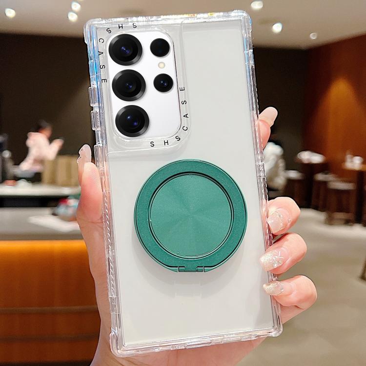 Dreamland Transparent MagSafe Holder Phone Case, For Samsung Galaxy S25 / S24 5G, For Samsung Galaxy S25+ / S24+ 5G, For Samsung Galaxy S25 Ultra / S24 Ultra 5G, For Samsung Galaxy S23 FE 5G, For Samsung Galaxy S23 Ultra 5G, For Samsung Galaxy S23+ 5G