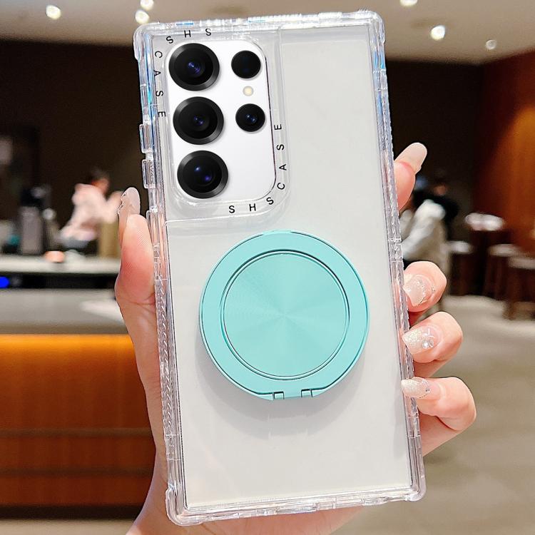 Dreamland Transparent MagSafe Holder Phone Case, For Samsung Galaxy S25 / S24 5G, For Samsung Galaxy S25+ / S24+ 5G, For Samsung Galaxy S25 Ultra / S24 Ultra 5G, For Samsung Galaxy S23 FE 5G, For Samsung Galaxy S23 Ultra 5G, For Samsung Galaxy S23+ 5G