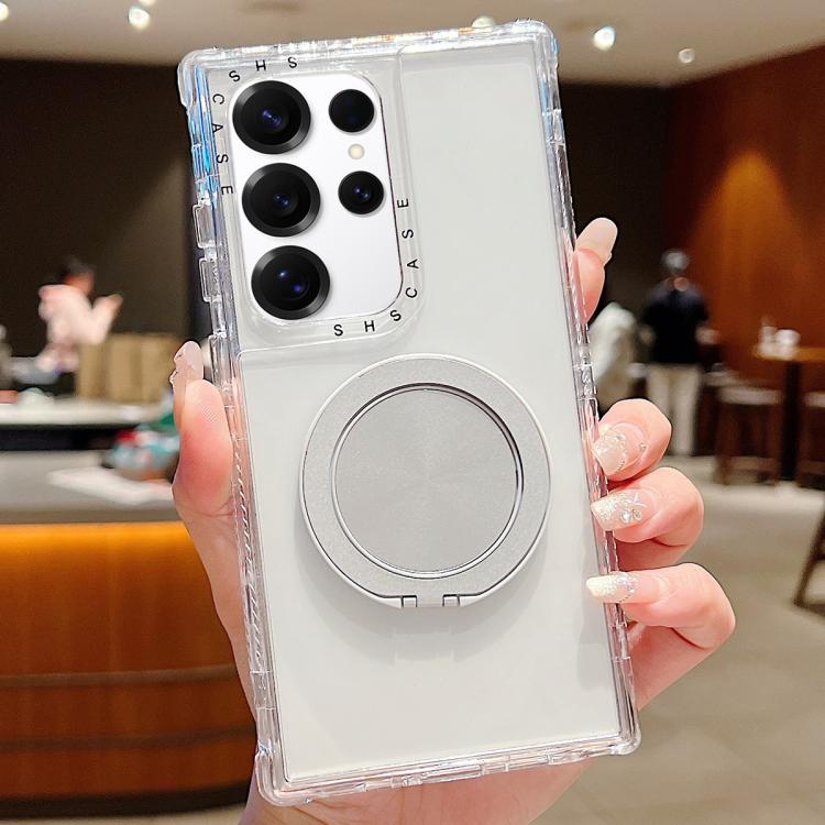Dreamland Transparent MagSafe Holder Phone Case, For Samsung Galaxy S25 / S24 5G, For Samsung Galaxy S25+ / S24+ 5G, For Samsung Galaxy S25 Ultra / S24 Ultra 5G, For Samsung Galaxy S23 FE 5G, For Samsung Galaxy S23 Ultra 5G, For Samsung Galaxy S23+ 5G