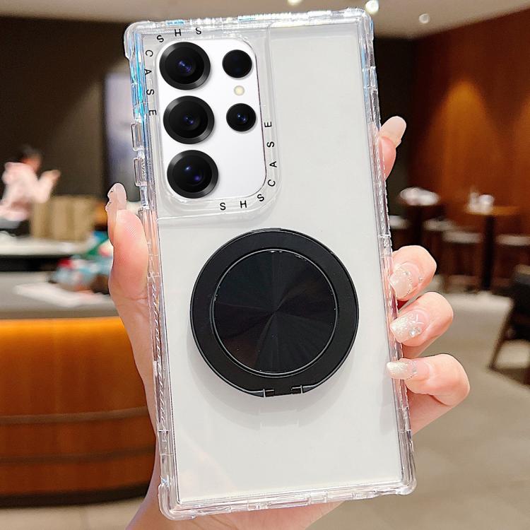 Dreamland Transparent MagSafe Holder Phone Case, For Samsung Galaxy S25 / S24 5G, For Samsung Galaxy S25+ / S24+ 5G, For Samsung Galaxy S25 Ultra / S24 Ultra 5G, For Samsung Galaxy S23 FE 5G, For Samsung Galaxy S23 Ultra 5G, For Samsung Galaxy S23+ 5G