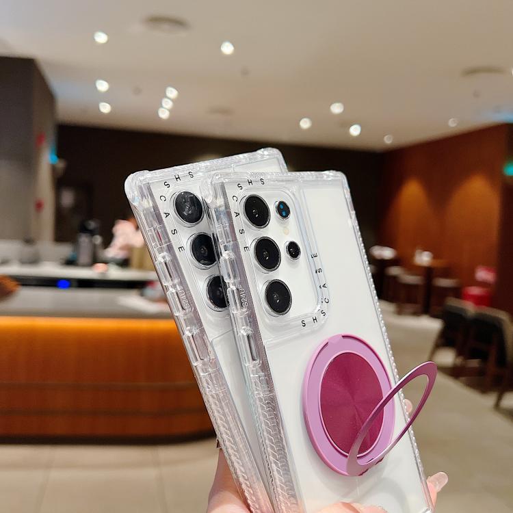 Dreamland Transparent MagSafe Holder Phone Case, For Samsung Galaxy S25 / S24 5G, For Samsung Galaxy S25+ / S24+ 5G, For Samsung Galaxy S25 Ultra / S24 Ultra 5G, For Samsung Galaxy S23 FE 5G, For Samsung Galaxy S23 Ultra 5G, For Samsung Galaxy S23+ 5G