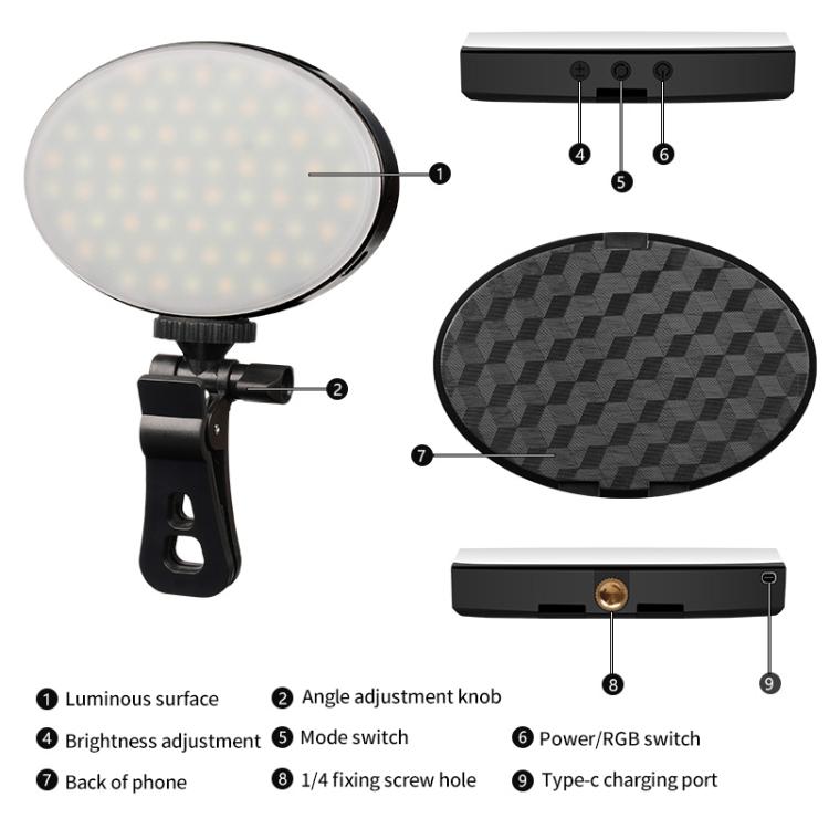 GZ-668 Full Color Portable Pocket Fill Light