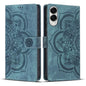 Mandala Embossed Retro Frosted Leather Phone Case, For Galaxy S26 FE 5G, For Samsung Galaxy S26+ 5G, For Samsung Galaxy S26 Edge 5G, For Samsung Galaxy S26 Ultra 5G, For Samsung Galaxy S26 5G, For Samsung Galaxy S25 FE 5G, For Samsung Galaxy S25 Edge 5...