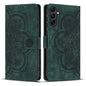Mandala Embossed Retro Frosted Leather Phone Case, For Samsung Galaxy S25 Ultra 5G, For Samsung Galaxy S24 FE 5G, For Samsung Galaxy S24 Ultra 5G, For Samsung Galaxy S24+ 5G, For Samsung Galaxy S24 5G, For Samsung Galaxy S23 FE 5G                      ...