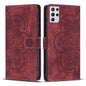 Mandala Embossed Retro Frosted Leather Phone Case, For Samsung Galaxy S20 FE, For Samsung Galaxy S22 Ultra 5G, For Samsung Galaxy S22+ 5G, For Samsung Galaxy S22 5G, For Samsung Galaxy S21 FE 5G, For Samsung Galaxy S21 5G, For Samsung Galaxy S21+ 5G   ...
