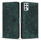 Mandala Embossed Retro Frosted Leather Phone Case, For Samsung Galaxy S20 FE, For Samsung Galaxy S22 Ultra 5G, For Samsung Galaxy S22+ 5G, For Samsung Galaxy S22 5G, For Samsung Galaxy S21 FE 5G, For Samsung Galaxy S21 5G, For Samsung Galaxy S21+ 5G   ...
