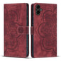 Mandala Embossed Retro Frosted Leather Phone Case, For Galaxy S26 FE 5G, For Samsung Galaxy S26+ 5G, For Samsung Galaxy S26 Edge 5G, For Samsung Galaxy S26 Ultra 5G, For Samsung Galaxy S26 5G, For Samsung Galaxy S25 FE 5G, For Samsung Galaxy S25 Edge 5...