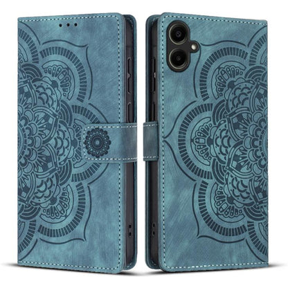 Mandala Embossed Retro Frosted Leather Phone Case, For Galaxy S26 FE 5G, For Samsung Galaxy S26+ 5G, For Samsung Galaxy S26 Edge 5G, For Samsung Galaxy S26 Ultra 5G, For Samsung Galaxy S26 5G, For Samsung Galaxy S25 FE 5G, For Samsung Galaxy S25 Edge 5...