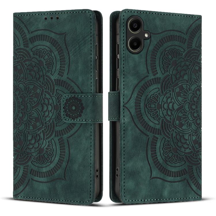 Mandala Embossed Retro Frosted Leather Phone Case, For Galaxy S26 FE 5G, For Samsung Galaxy S26+ 5G, For Samsung Galaxy S26 Edge 5G, For Samsung Galaxy S26 Ultra 5G, For Samsung Galaxy S26 5G, For Samsung Galaxy S25 FE 5G, For Samsung Galaxy S25 Edge 5...