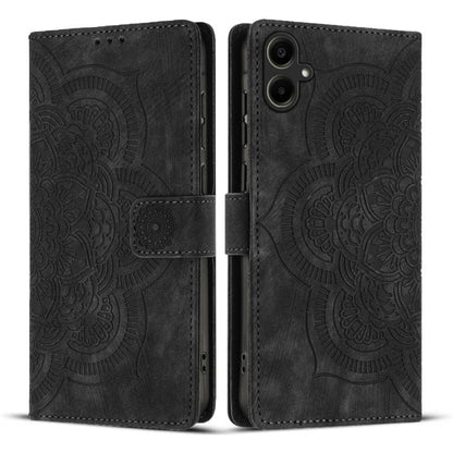 Mandala Embossed Retro Frosted Leather Phone Case, For Galaxy S26 FE 5G, For Samsung Galaxy S26+ 5G, For Samsung Galaxy S26 Edge 5G, For Samsung Galaxy S26 Ultra 5G, For Samsung Galaxy S26 5G, For Samsung Galaxy S25 FE 5G, For Samsung Galaxy S25 Edge 5...