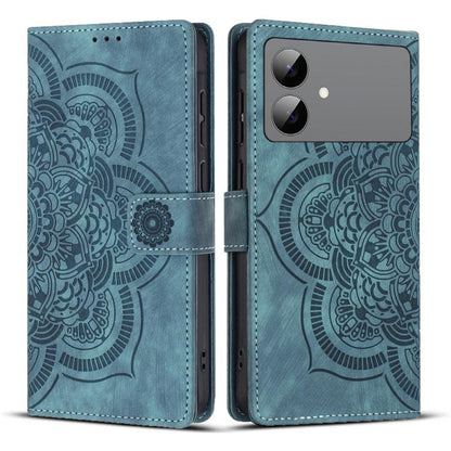 Mandala Embossed Retro Frosted Leather Phone Case, For Galaxy S26 FE 5G, For Samsung Galaxy S26+ 5G, For Samsung Galaxy S26 Edge 5G, For Samsung Galaxy S26 Ultra 5G, For Samsung Galaxy S26 5G, For Samsung Galaxy S25 FE 5G, For Samsung Galaxy S25 Edge 5...